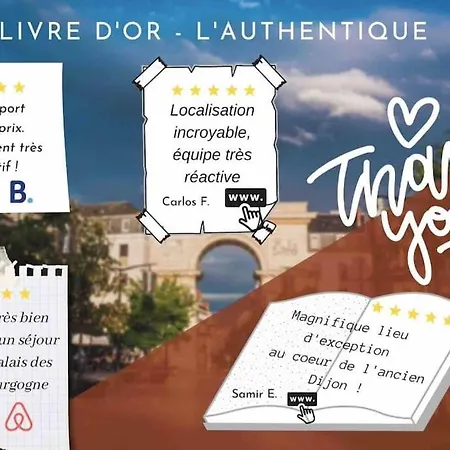 Apartment L'authentique - Cinema - Unique - Hypercentre - Rent Immo Dijon